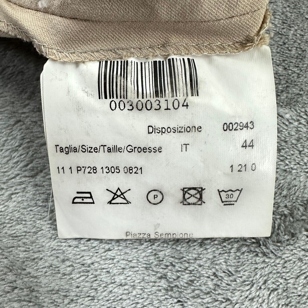 PIAZZA SEMPIONE Size EU 44/ US 8 Womens Tan Knee Length Cotton Shorts‎ - Picture 5 of 12
